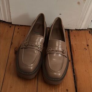 Sam Edelman Taupe Loafers